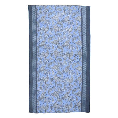 ΠΑΡΕΟ 102687 BLUE PAISLEY 100x180cm 100%COTTON ΠΑΡΕΟ 102687 BLUE PAISLEY 100x180cm 100%COTTON