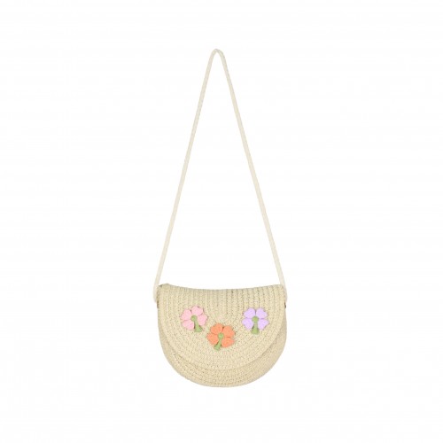 Straw Bag Kid Flowers Straw Bag Kid Flowers
