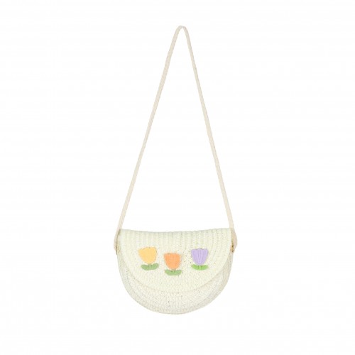 Straw Bag Kid Tulips Straw Bag Kid Tulips