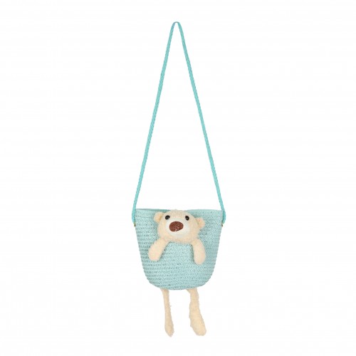 Straw Bag Kid Bear Straw Bag Kid Bear