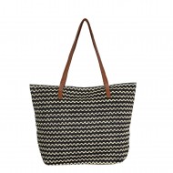 Straw Bag 2 colors 49x35x15cm