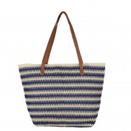 Straw Bag 2 colors 49x35x15cm