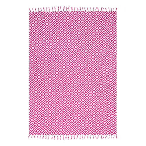 ΠΑΡΕΟ 27003 ΜΕΑΝΔΡΟΣ ΦΟΥΞΙΑ 115x185cm ΚΡΟΣΣΙ 100% RAYON  250GR