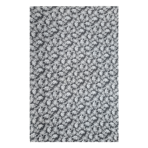 ΠΑΡΕΟ 27044 ΑΝΑΝΑΣ ΜΑΥΡΟ 115x185cm KΡΟΣΣΙ 100% RAYON  250GR