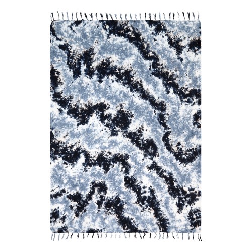 ΠΑΡΕΟ 27045 TIE-DYE ΓΚΡΙ-ΜΑΥΡΟ 115x185cm KΡΟΣΣΙ 100% RAYON  250GR