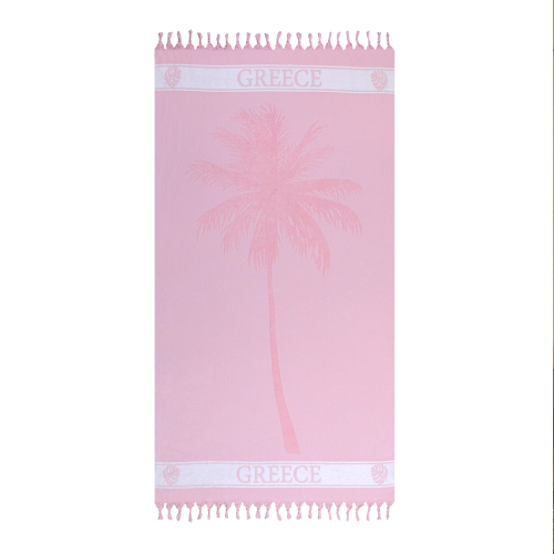 ΠΕΤΣΕΤΑ 5021 ΦΟΙΝΙΚΑΣ ΡΟΖ GREECE 90x165cm 530gr
