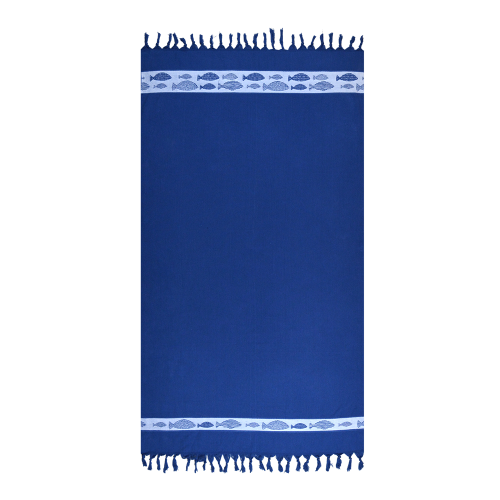 ΠΕΤΣΕΤΑ 5025 ΨΑΡΑΚΙΑ ΜΠΛΕ ΚΡΟΣΣΙ 90x160cm 600gr