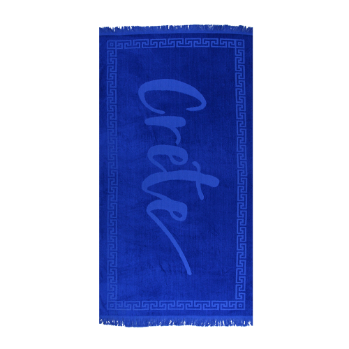 ΠΕΤΣΕΤΑ 5034 ΜΠΛΕ CRETE ΜΕΑΝΔΡΟΣ 86x160cm 550gr