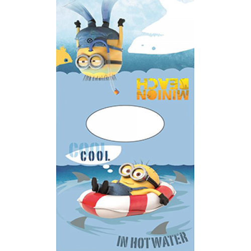 ΜΠΟΥΡΝ.UN09104 MINIONS EYEBROWS ΠΑΙΔ. 50X100cm