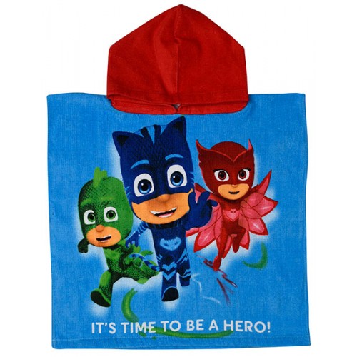 ΜΠΟΥΡΝΟΥΖΙ PJ62001 PJ MASKS ΠΑΙΔ.50X100cm 100%BAMB 5ΣΧΕΔΙΑ