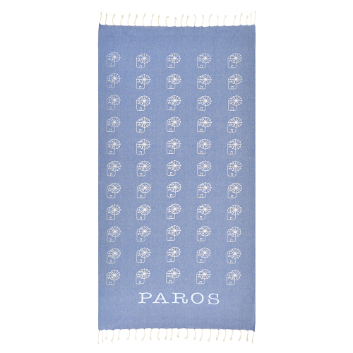 ΠΕΤΣΕΤΑ 26106P PAROS ΑΝΕΜΟΜ.ΧΑΜΑΜ 90x180 ΜΠΛΕ