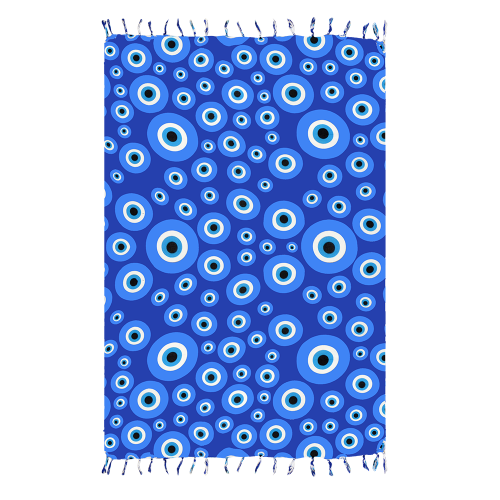 ΠΑΡΕΟ 26010 ΜΠΛΕ ΡΟΥΑ ΜΑΤΑΚΙΑ 115x185 ΚΡΟΣΣΙ 100% RAYON              120TEM/KBT