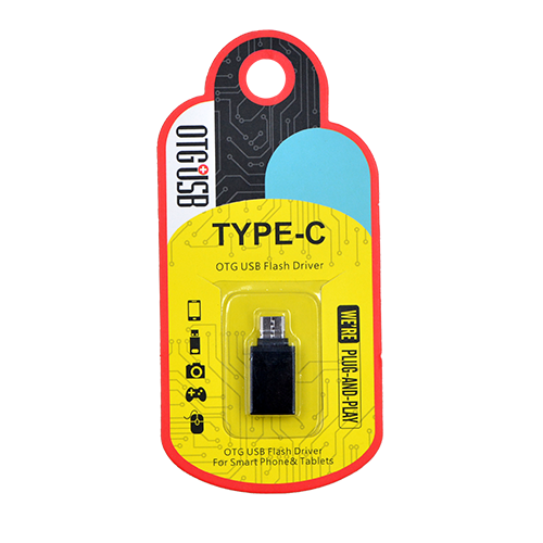 ΑΝΤΑΠΤΟΡΑΣ 25694 (6Τ)MICRO USB TYPE C ΔΙΑΦ.ΧΡΩΜ.  300TEM/KBT