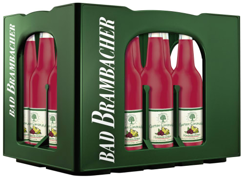 Bad Brambacher Garten-Limonade Himbeere-Zitrone