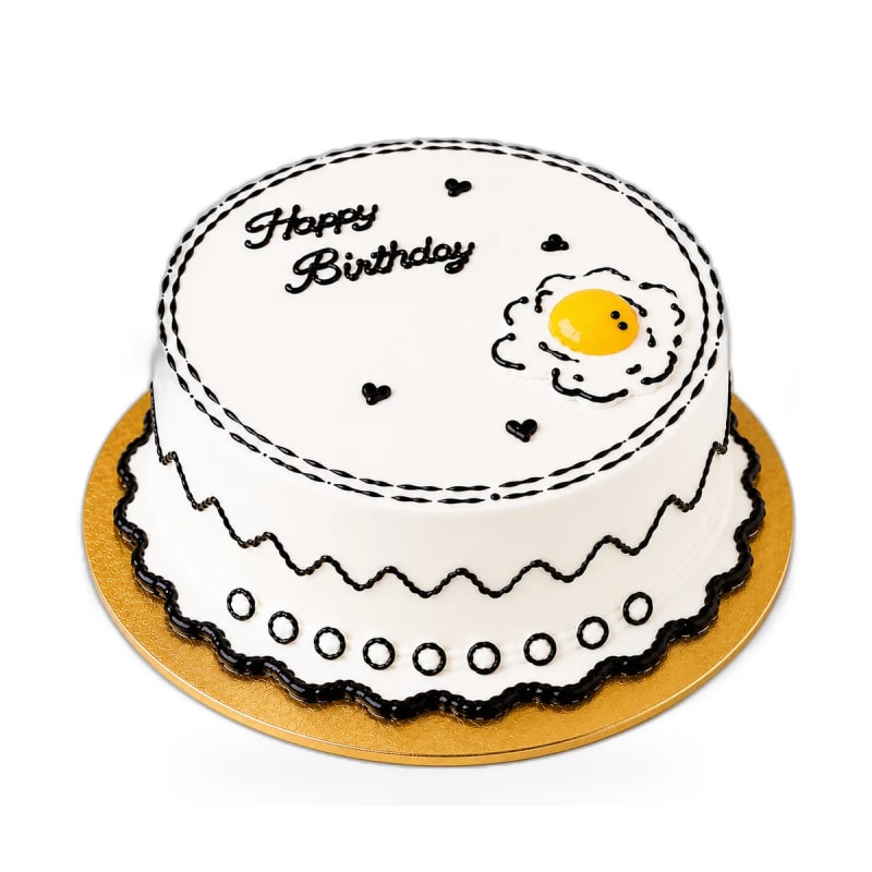 Birthday Egg Delight Cake