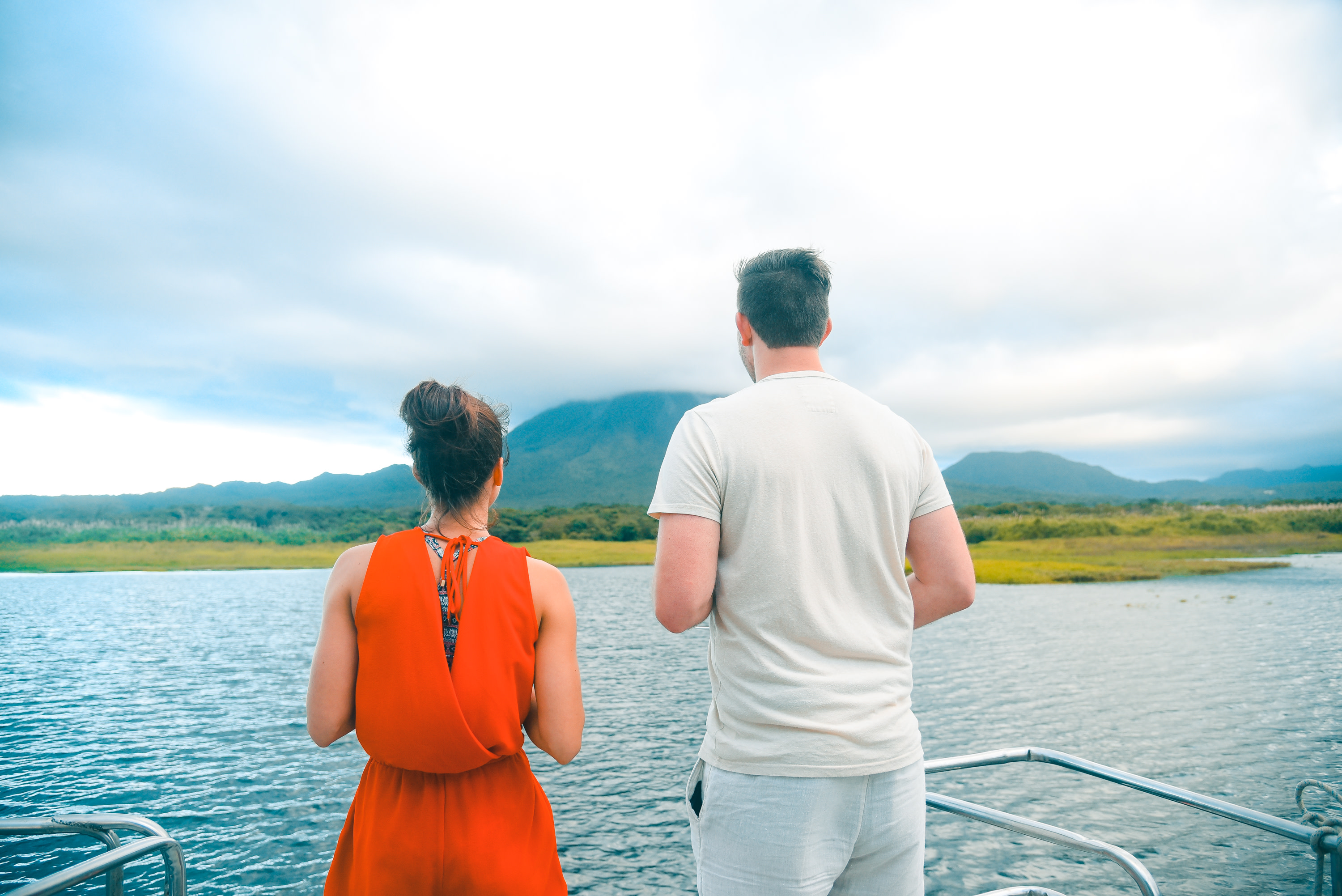 Cruise Lake Arenal with volcano views and sunset drinks