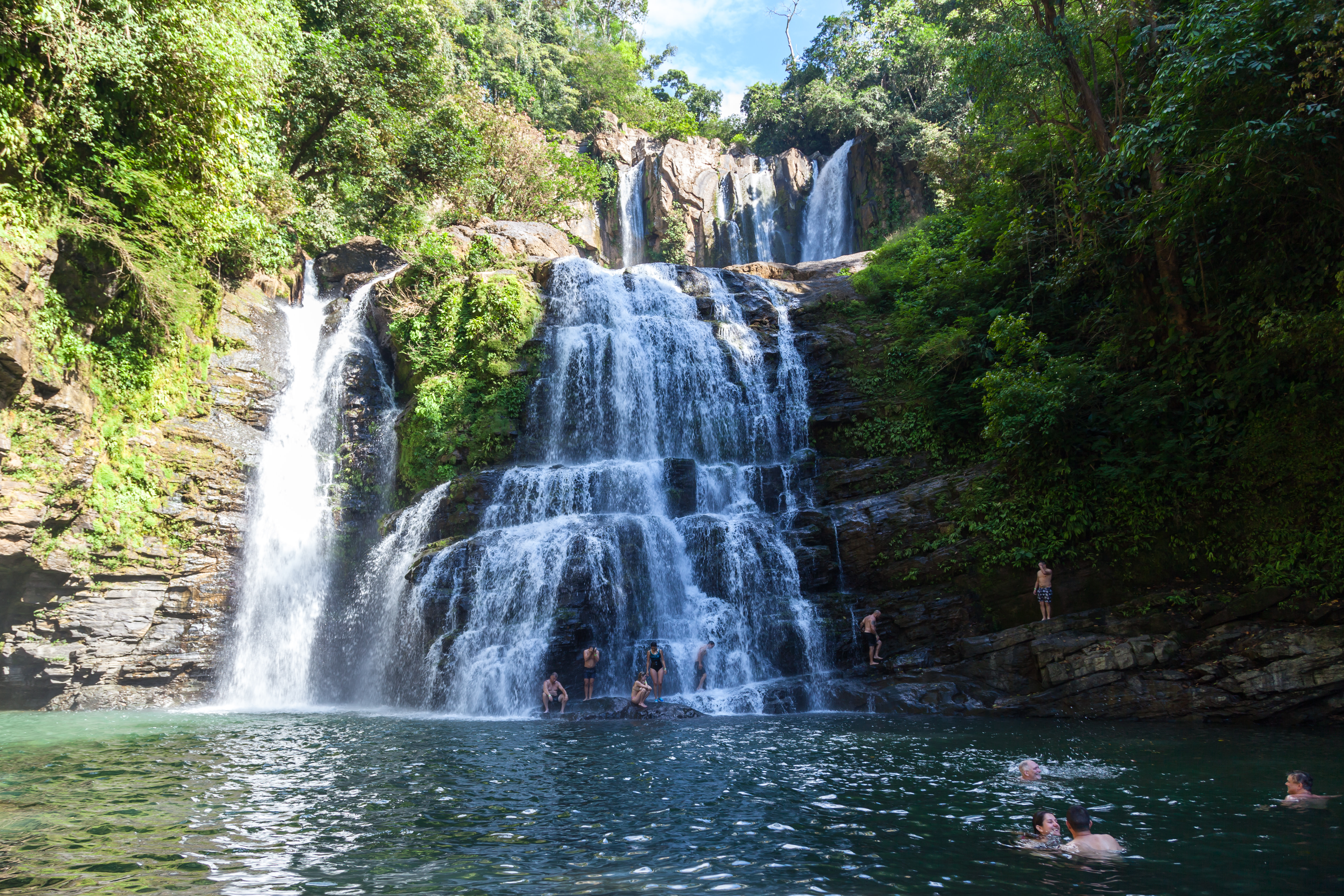 Swim beneath the incredible Nauyaca Waterfalls