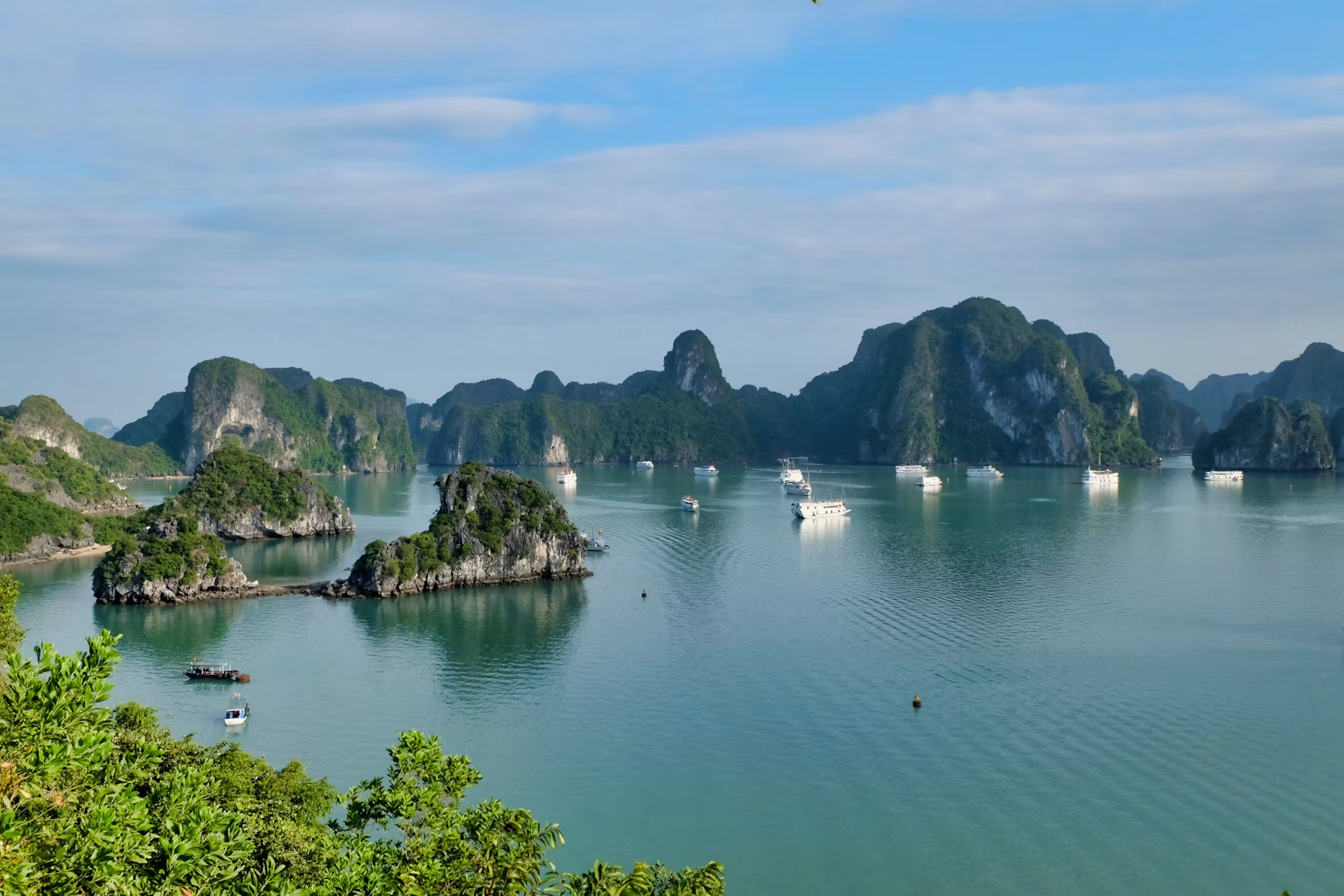 Spend a night cruising the spectacular waters of Ha Long Bay