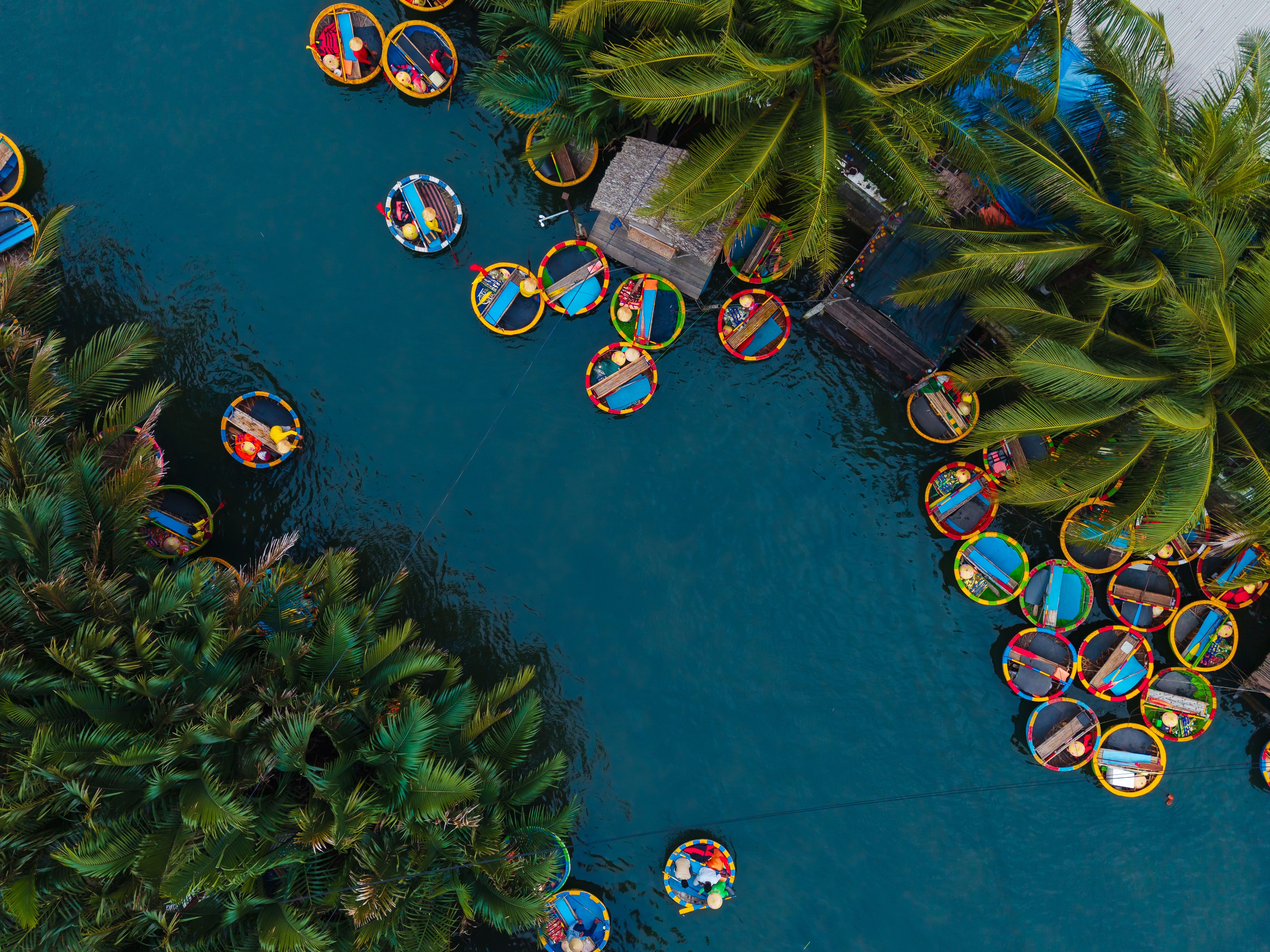 Cruise around tropical islands and floating fishing villages
