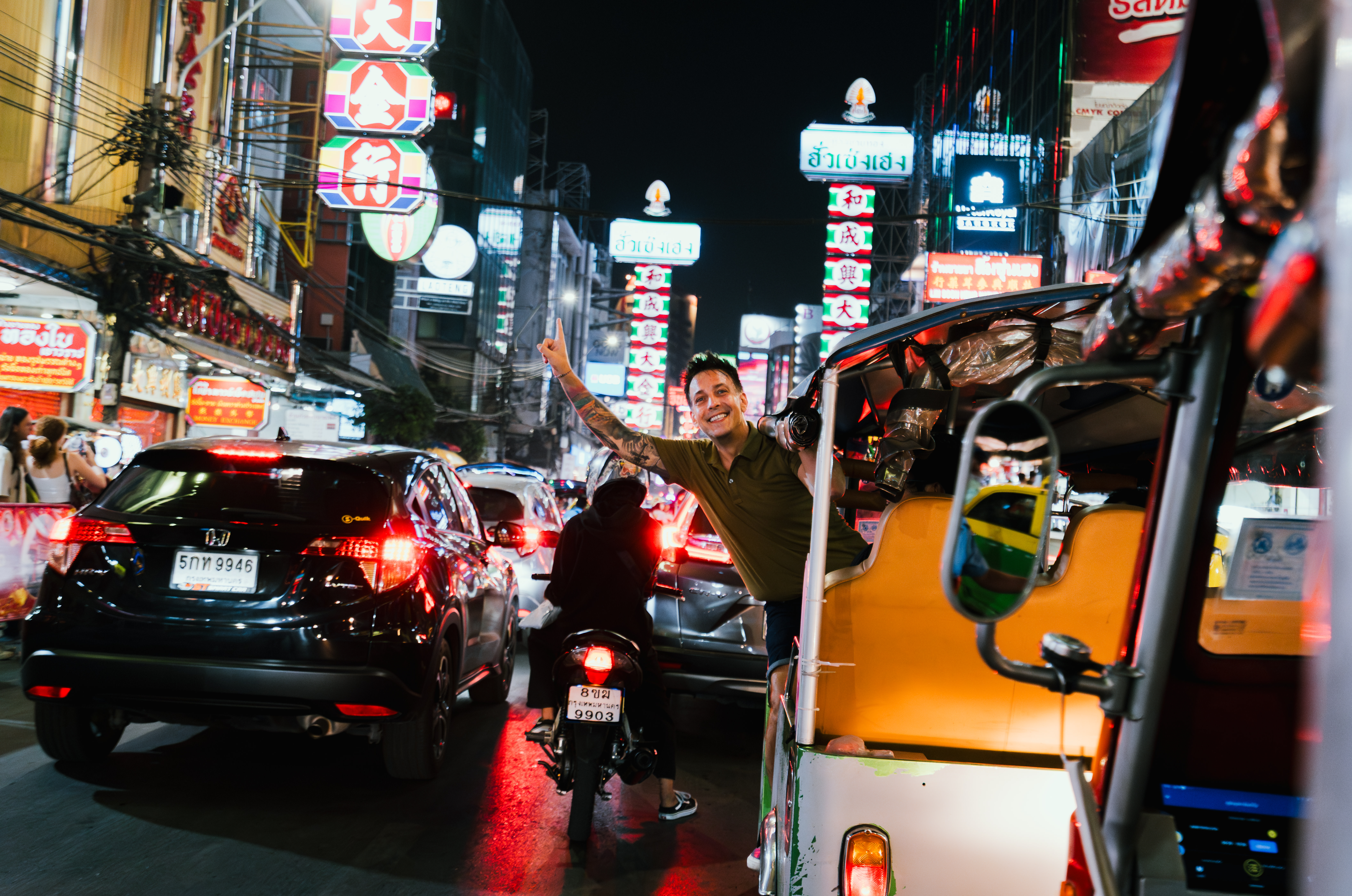 Explore Bangkok by tuk tuk and canal boat
