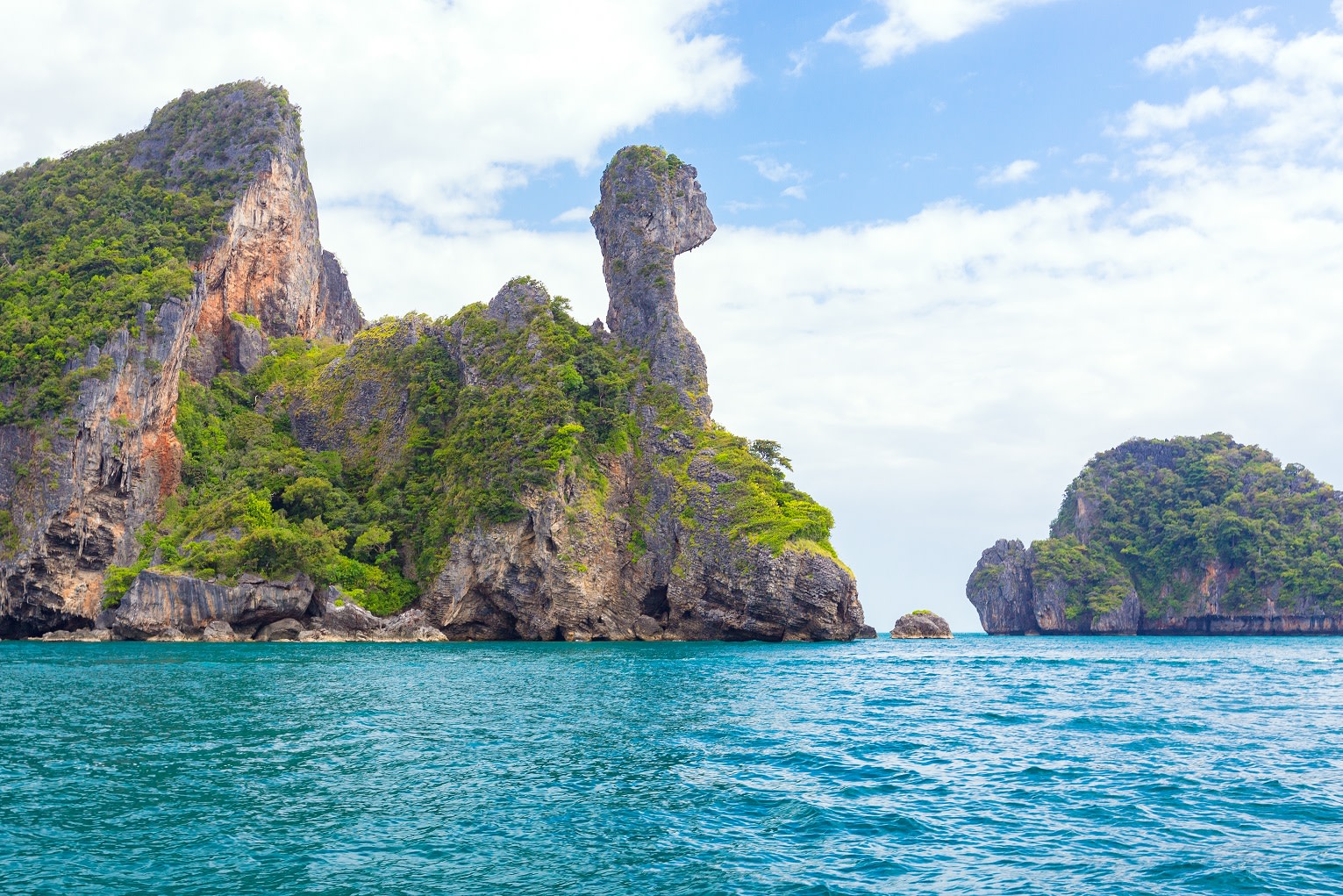 Swim and snorkel around the stunning Krabi Islands