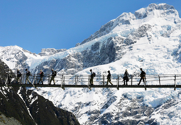 Tour in New Zealand