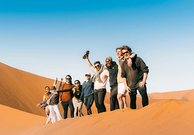 Tour in Namibia