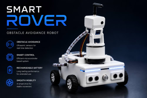 Smart Rover – Obstacle Avoidance Robot (KIT)