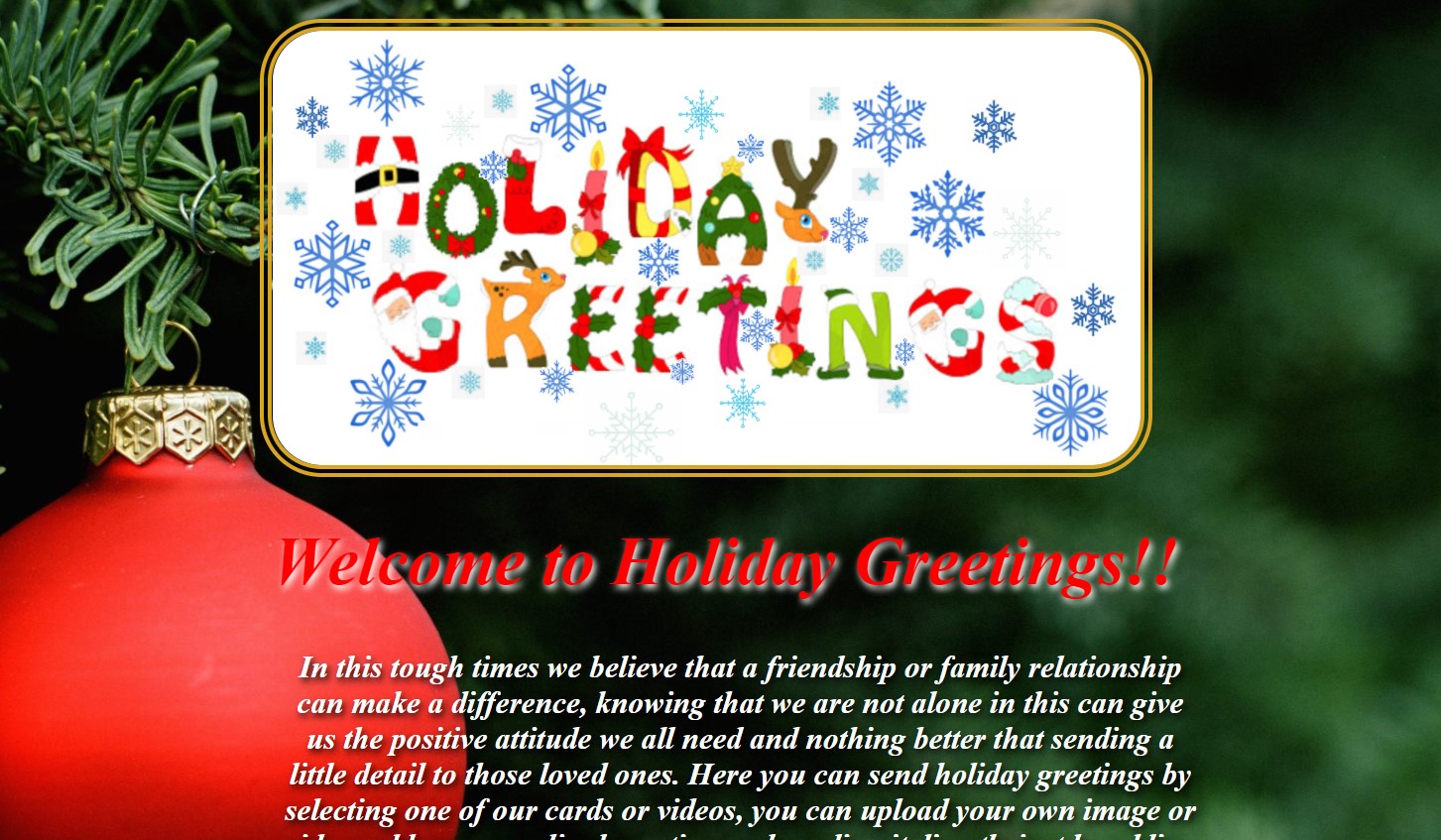 Holiday Greeting Cards