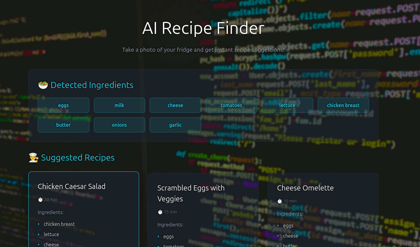 Recipe Finder