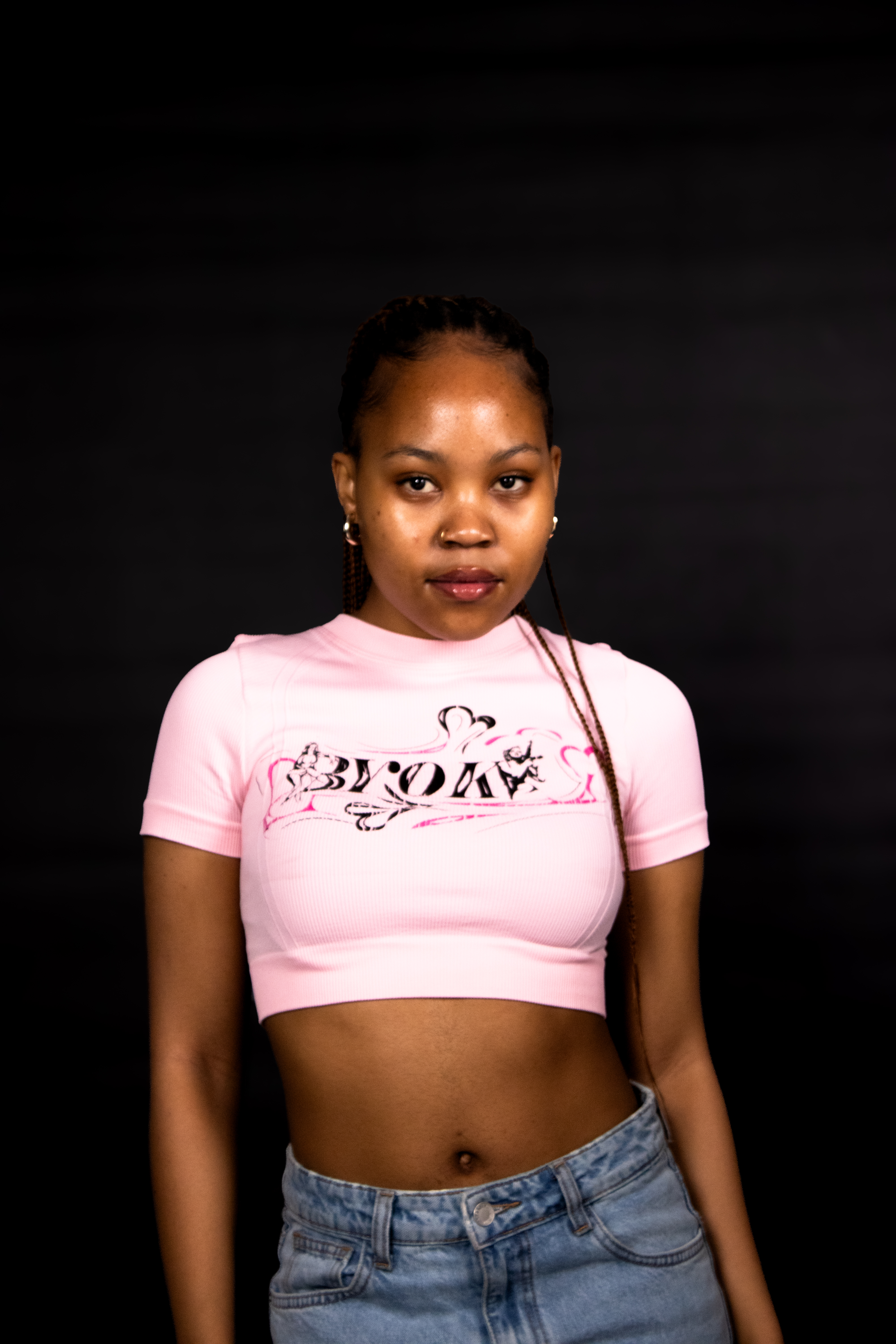 WUSAA Pink Crop Top