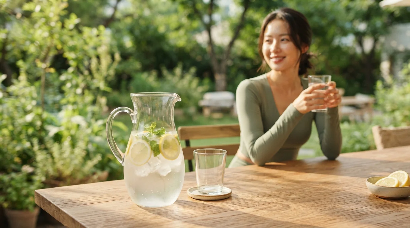 여름철 수분 불균형 해소와 면역 강화를 돕는 전해질 보충수