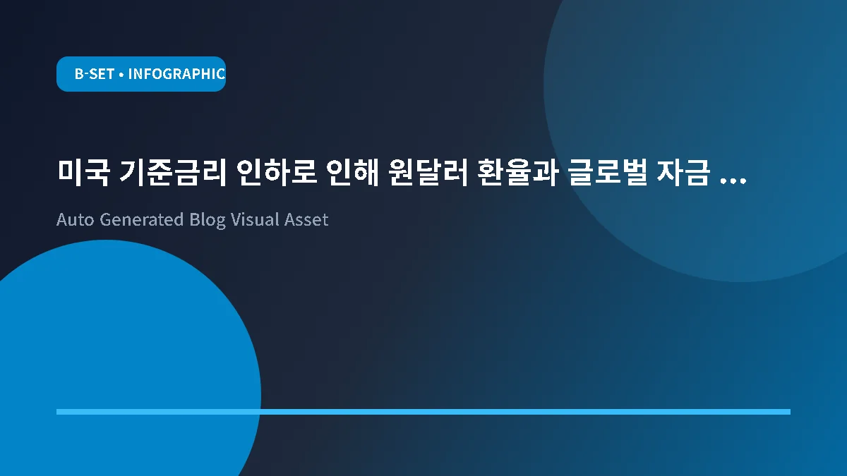 한-미 금리 차이 축소에 따른 외환 시장 자금 이동 분석 데이터 시각화