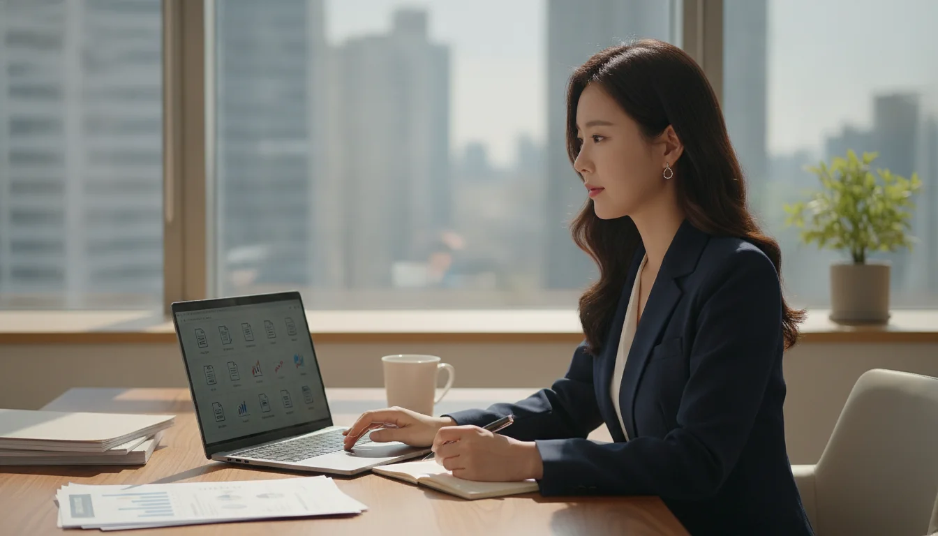 노트북 화면에 요약된 2026 청년 지원금 신청 최종 가이드라인 스크린 이미지입니다.