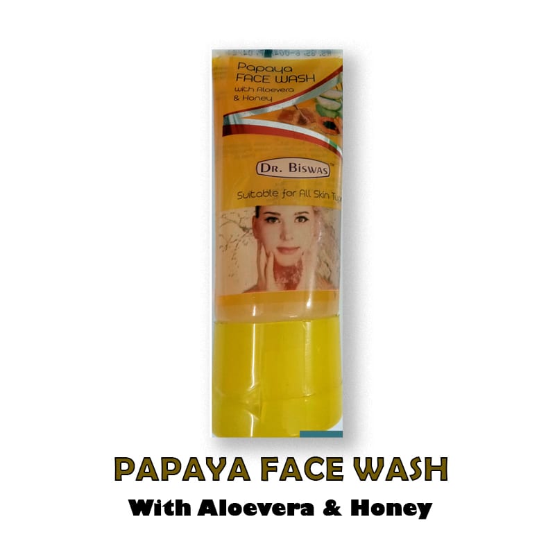 Papaya Face Wash with Aloevera & Honey