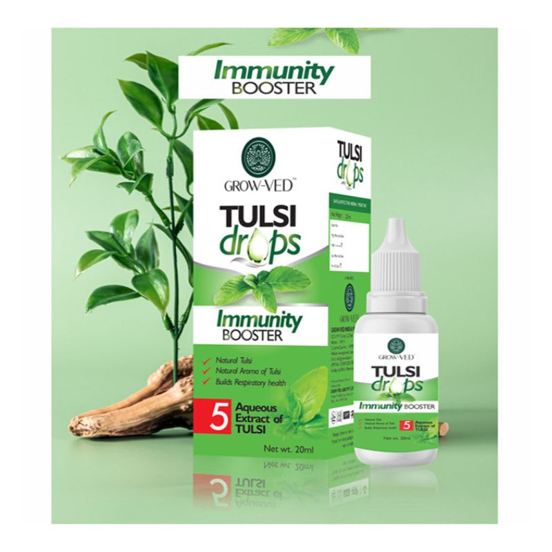 Grow Ved Tulsi Drops