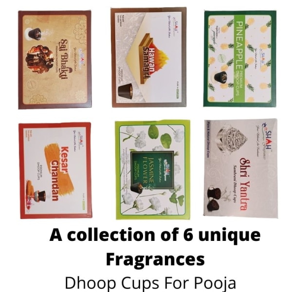 Sambrani Dhoop Cup Offer Pack