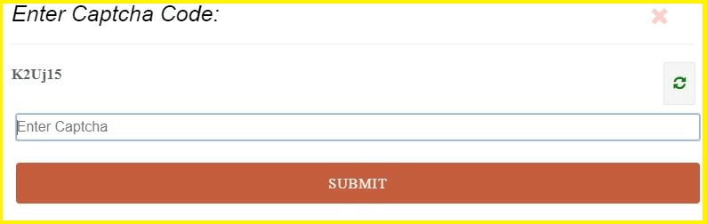 UP Bhulekh Captcha Code