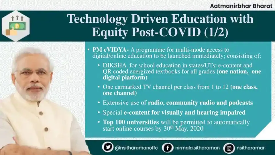 PM eVidya program Highlights