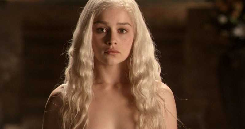 Emilia Clarke in Game of Thrones