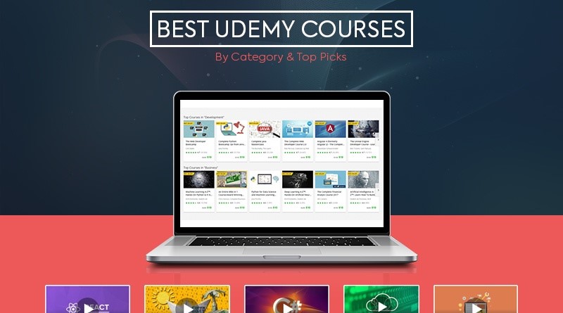 Top udemy courses to learn web development - Get certified by udemy