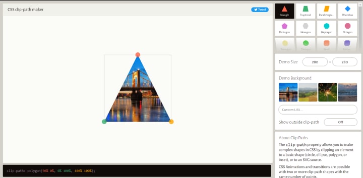 CSS Clip-path Maker