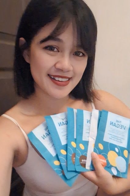 好喝又喝不膩的The Vegan樂維根蛋白飲，是我維持健康身心的好夥伴！（圖片來源：佩佩）