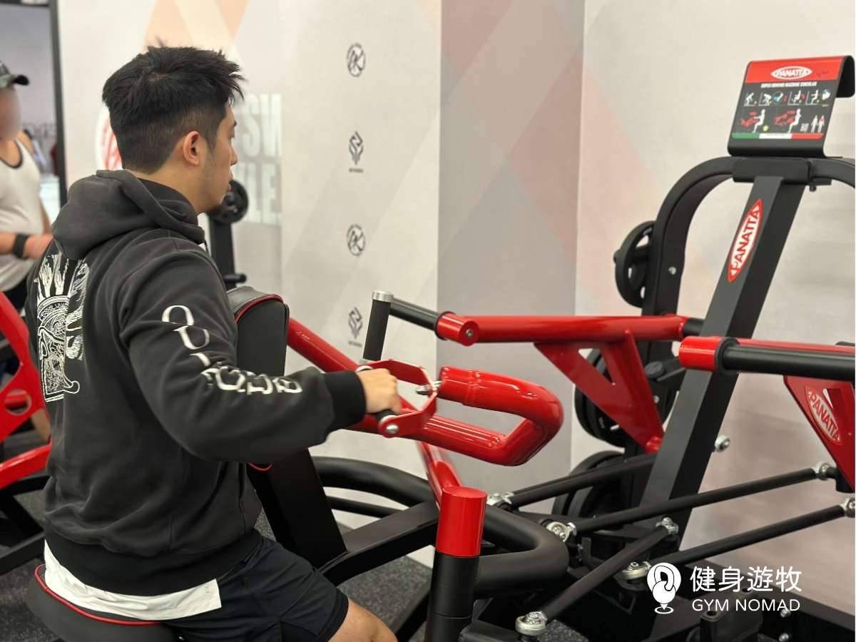捕捉同行友人的訓練畫面｜圖源：Sophia拍攝