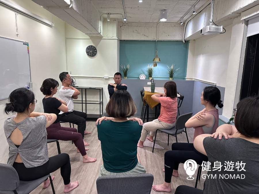 嬋柔讓我感覺到核心與四肢的連結，串連起全身的動作｜圖源：健身遊牧