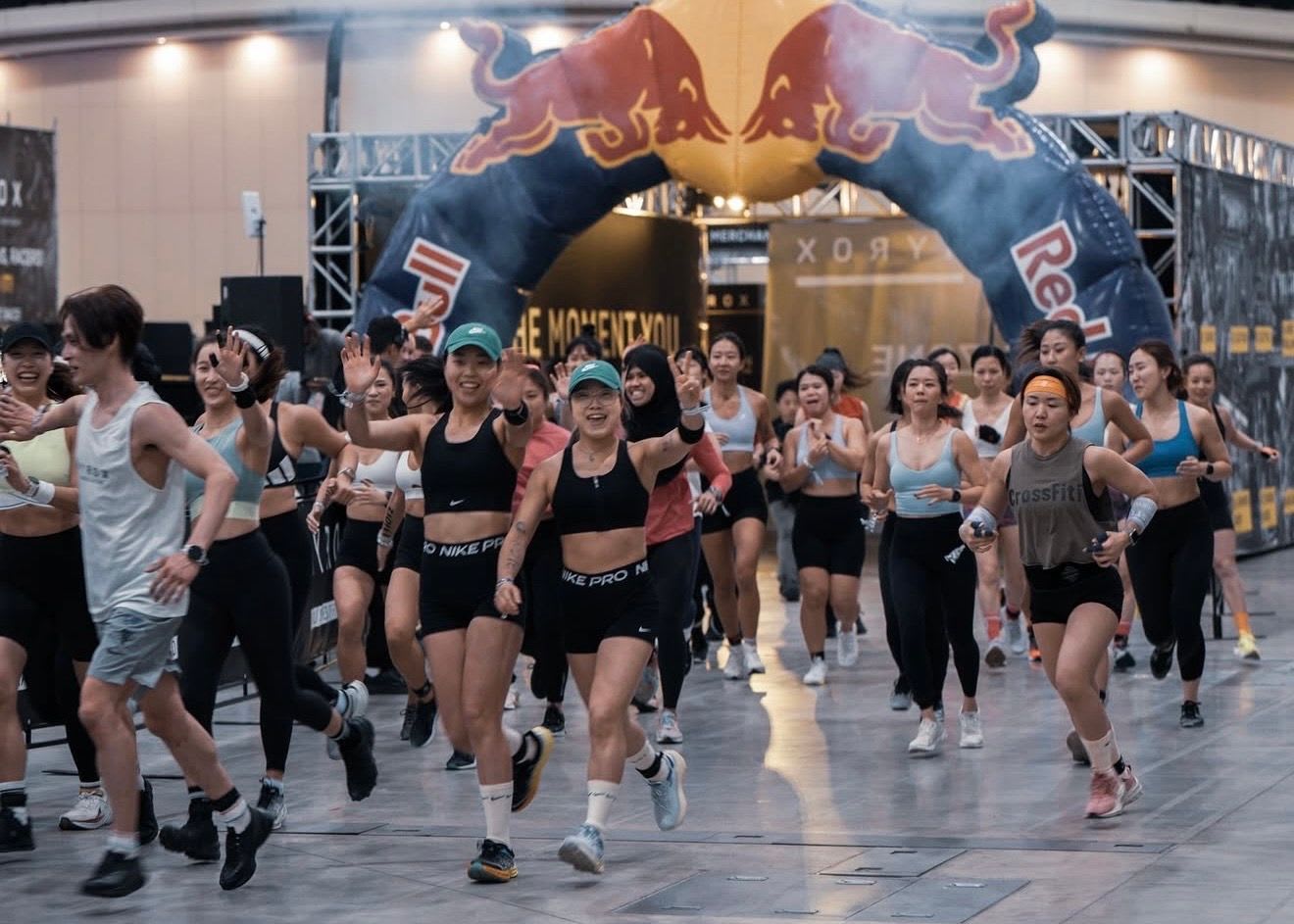 8趟1公里的跑步的能力，是Hyrox完賽速度的重點｜圖源：Hyrox Offical