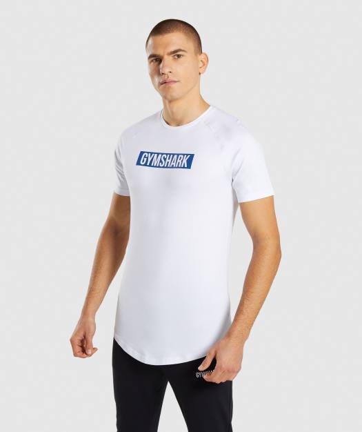 Gymshark Block T-Shirt - White
