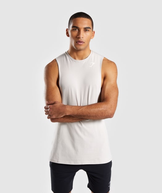 Gymshark Critical Drop Armhole Tank - Grey