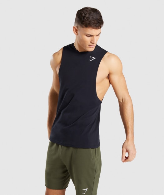 Gymshark Critical Drop Armhole Tank - Black