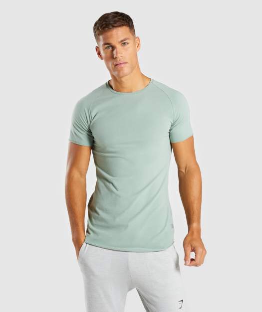 Gymshark Eaze T-Shirt - Pale Green